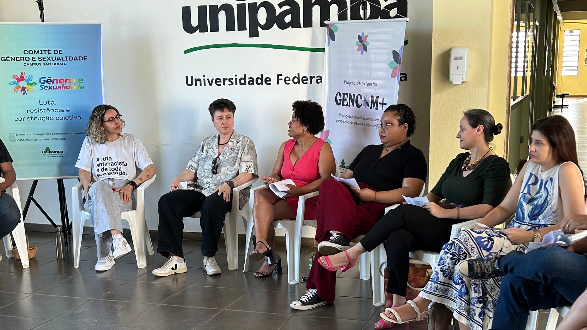 Roda de conversa promovida pelo Comit&ecirc; de G&ecirc;nero e Sexualidade no campus S&atilde;o Borja.
