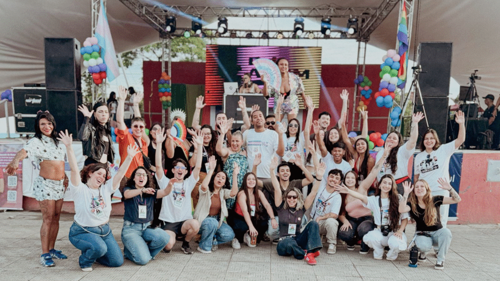 Integrantes do Comite na Prada de Uruguaiana