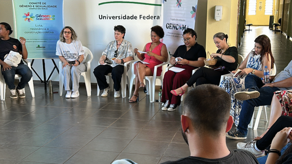Roda de conversa promovida pelo Comit&ecirc; de G&ecirc;nero e Sexualidade no campus S&atilde;o Borja.